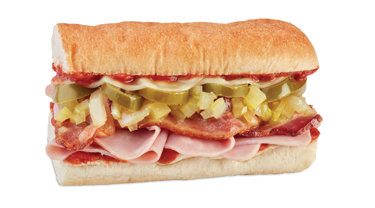 The Spicy Hawaiian Pizza Sub