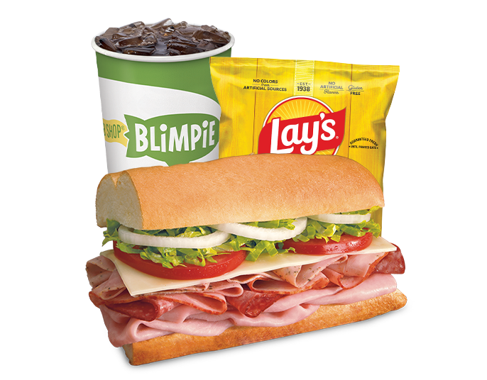 Blimpie Best, Drink, Lays Chips